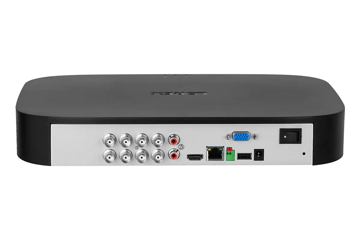 8-Channel 1080p Digital Video Recorder with Smart Motion Detection and Smart Home Voice Control