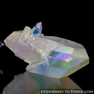 Angel Aura Pleiadian Starbrary Tantric Twin Crystal 'Angel Ship'