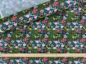 Artistic Floral - Korean Patchwork Cotton