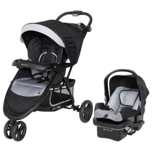 Baby Trend EZ Ride PLUS Travel System with EZ-Lift 35 Infant Car Seat - Carbon Black