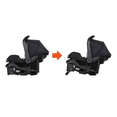 Baby Trend EZ Ride PLUS Travel System with EZ-Lift 35 Infant Car Seat - Carbon Black