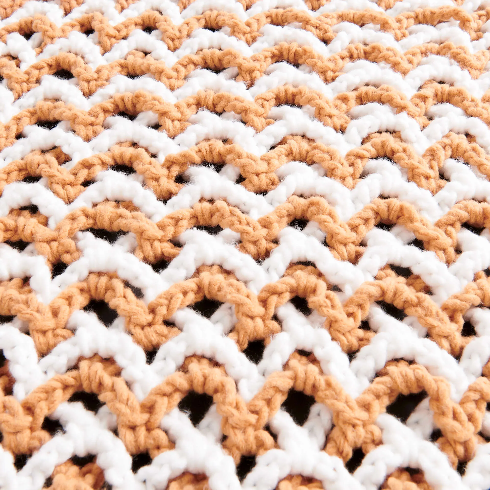 Bernat Lattice Crochet Blanket