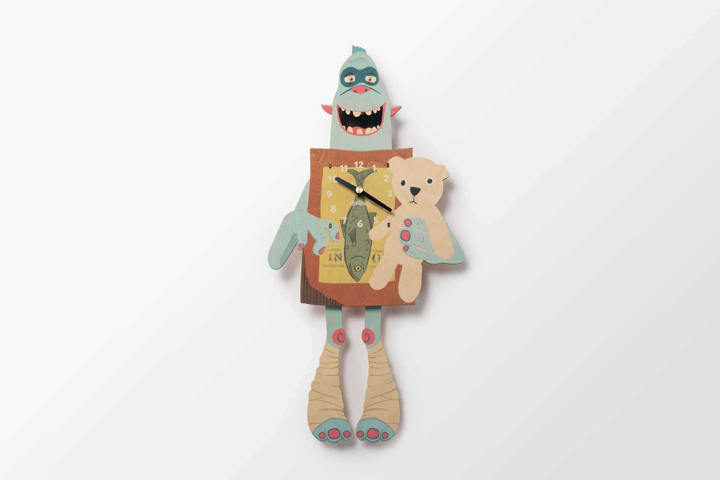 Boxtrolls Fish Pendulum Clock