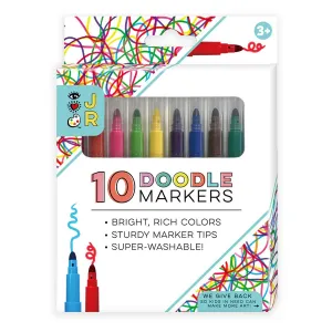 Bright Stripes iHeartArt JR Super Washable Doodle Markers