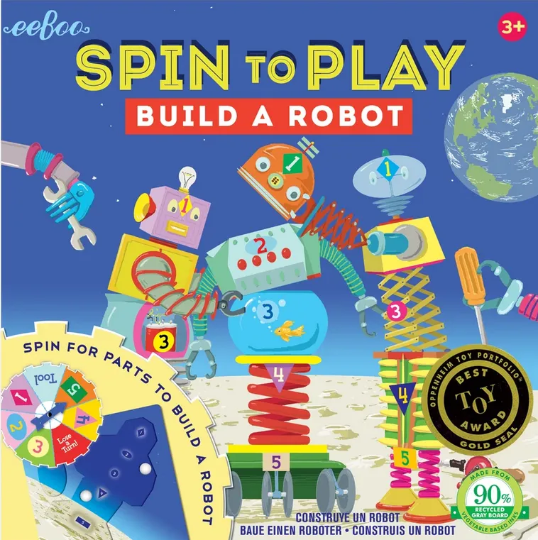 Build A Robot Spinner Puzzle Game