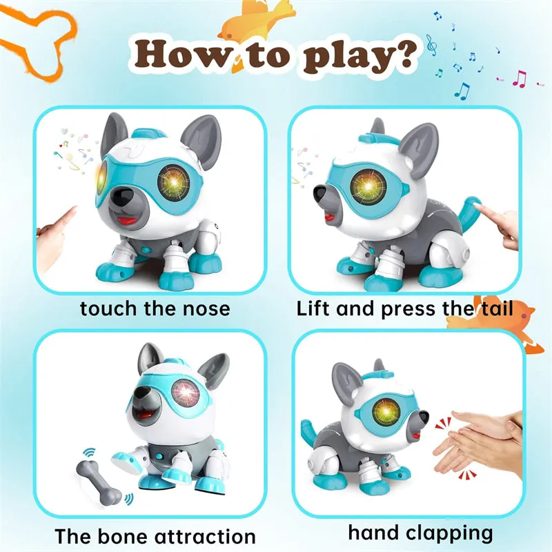 Children's Intelligent Voice Control Touch-sensing Robot Dog Toy