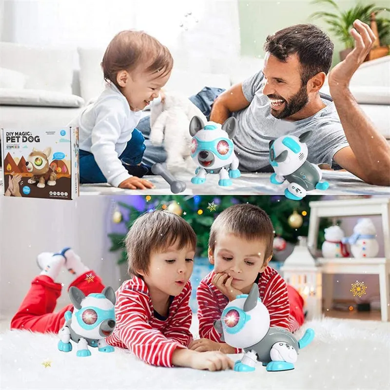 Children's Intelligent Voice Control Touch-sensing Robot Dog Toy