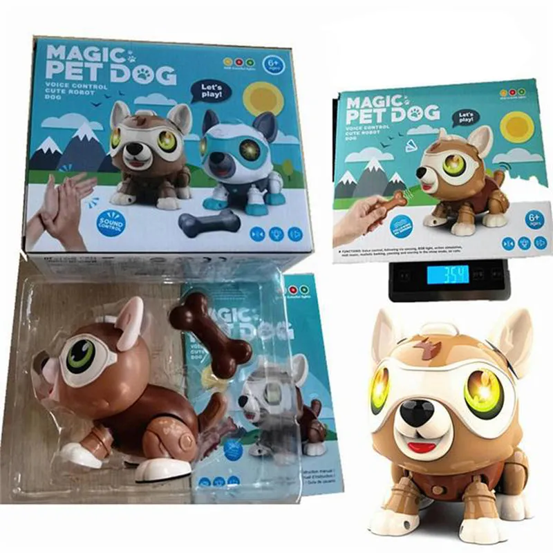 Children's Intelligent Voice Control Touch-sensing Robot Dog Toy