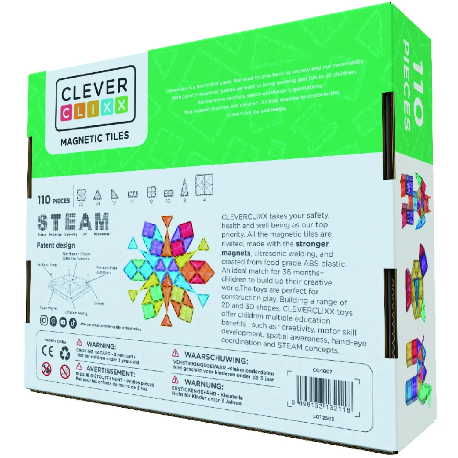 Cleverclixx Intense Inventive Pack Intense 110 pieces