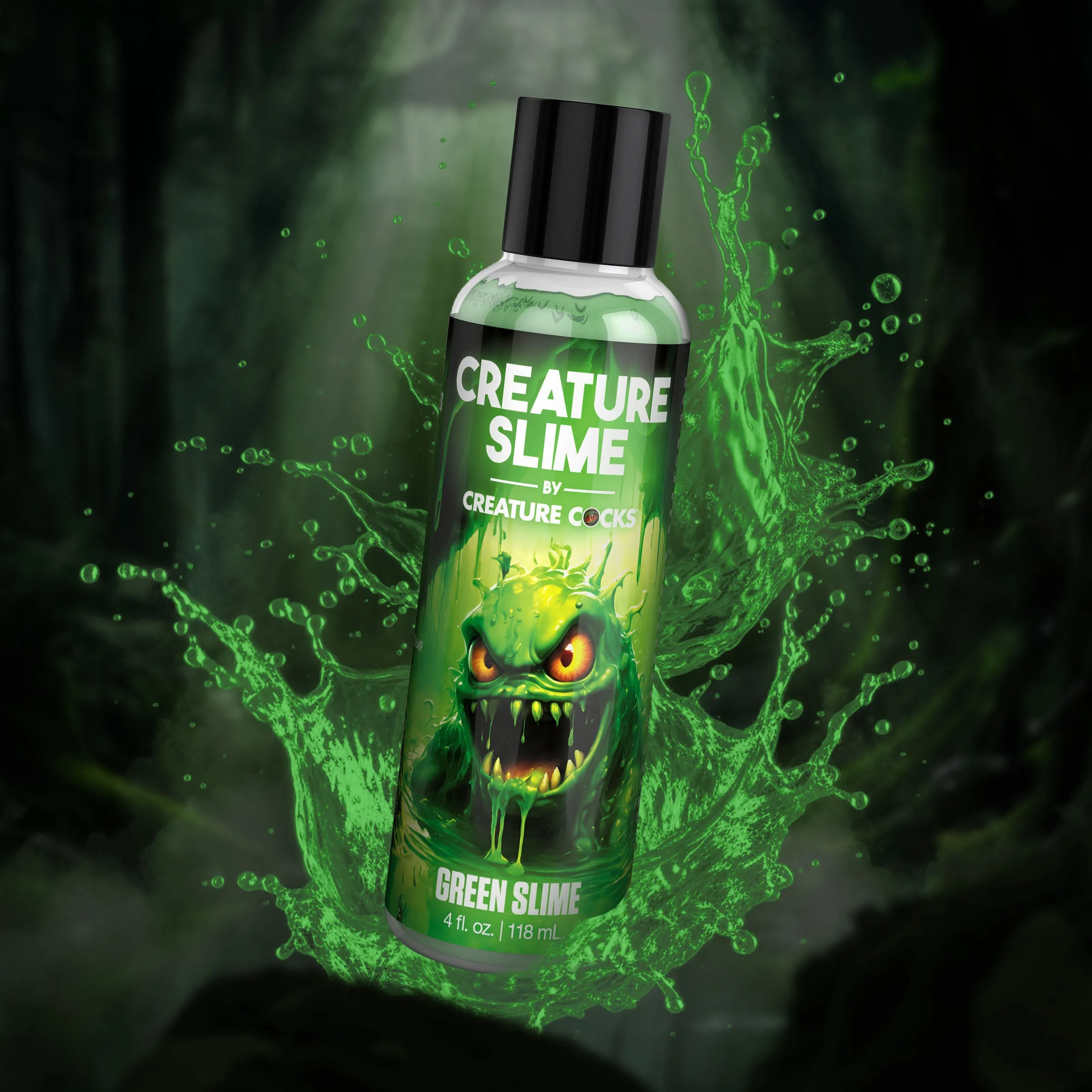 Creature Slime Green Slime Water-Based Lubricant 4oz