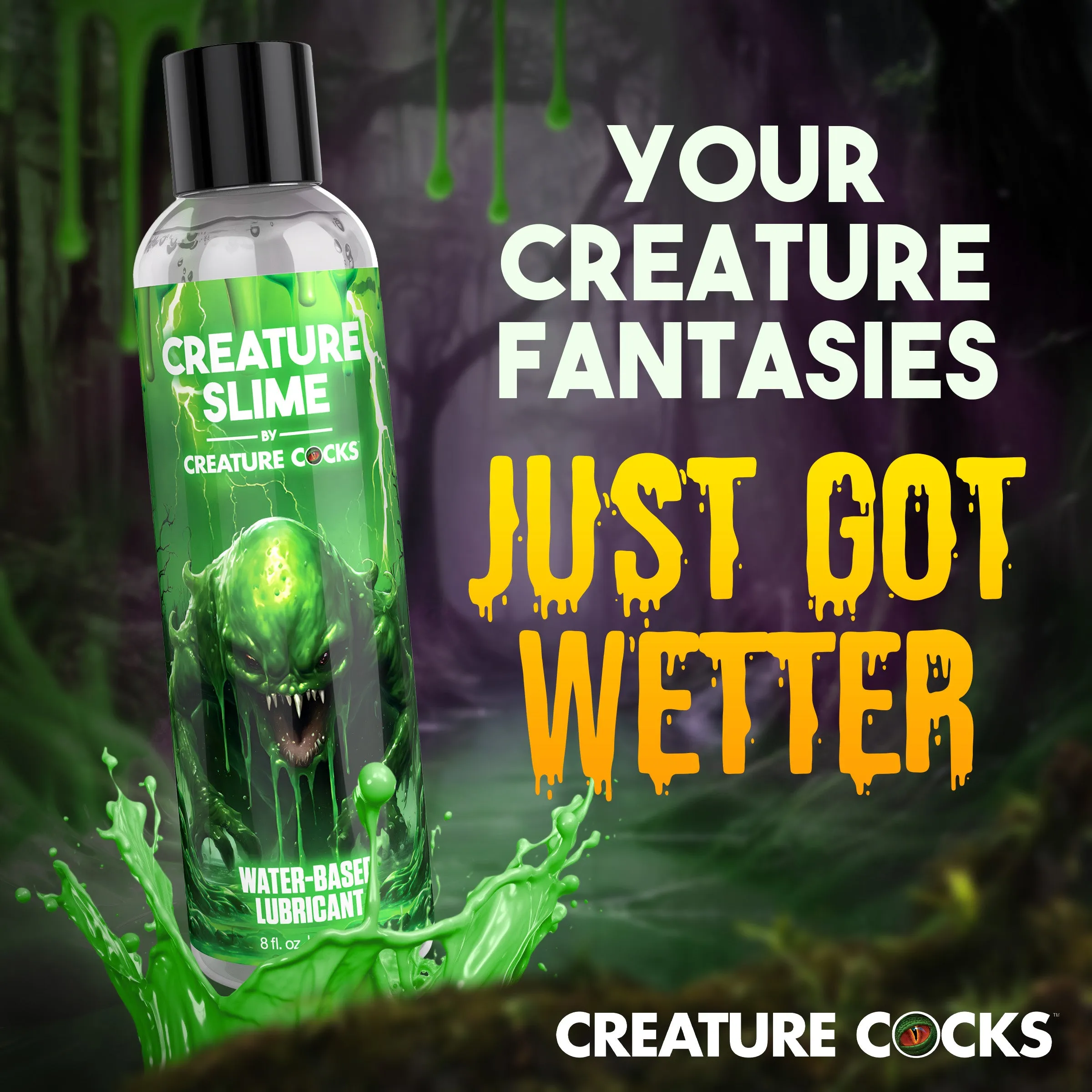 Creature Slime Water-Based Lubricant 8oz