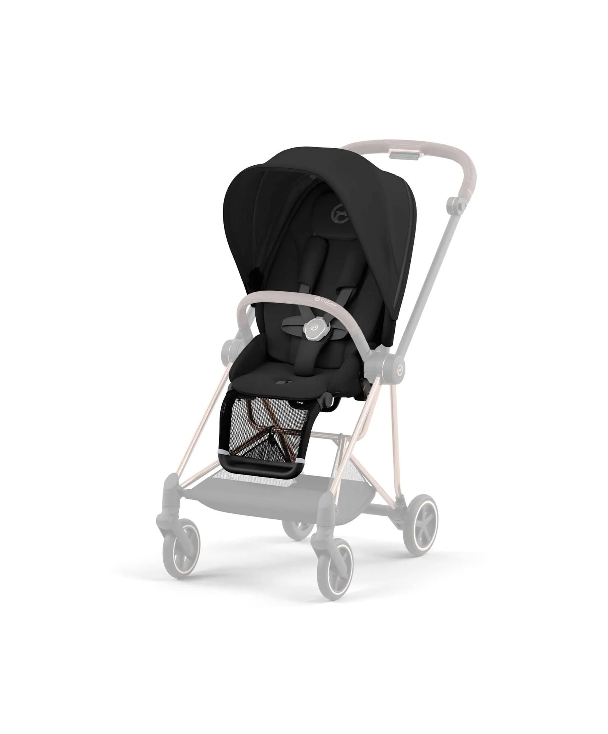 Cybex Mios 5 Piece Complete Pushchair Bundle - Rose Gold/Sepia Black