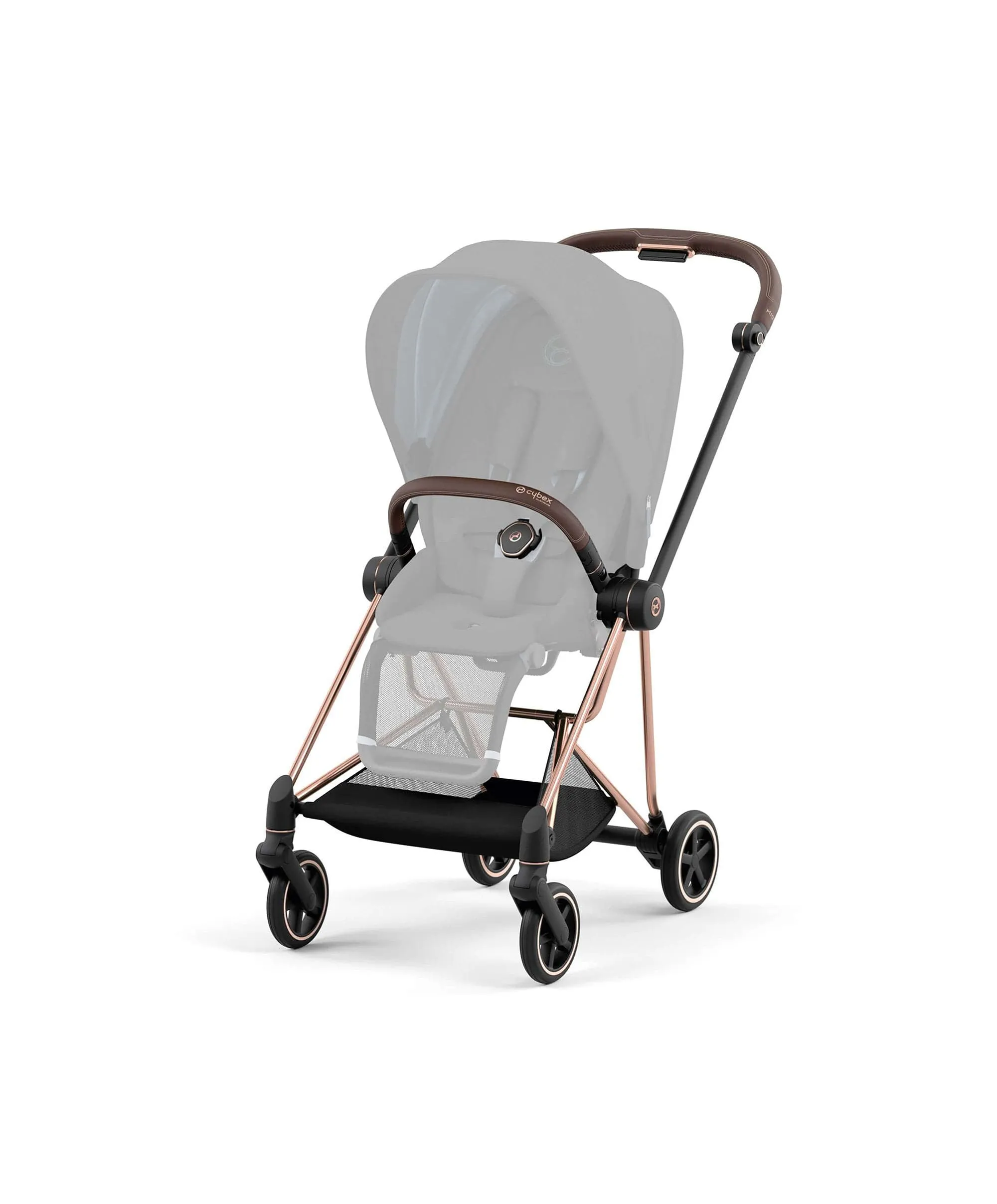 Cybex Mios 5 Piece Complete Pushchair Bundle - Rose Gold/Sepia Black