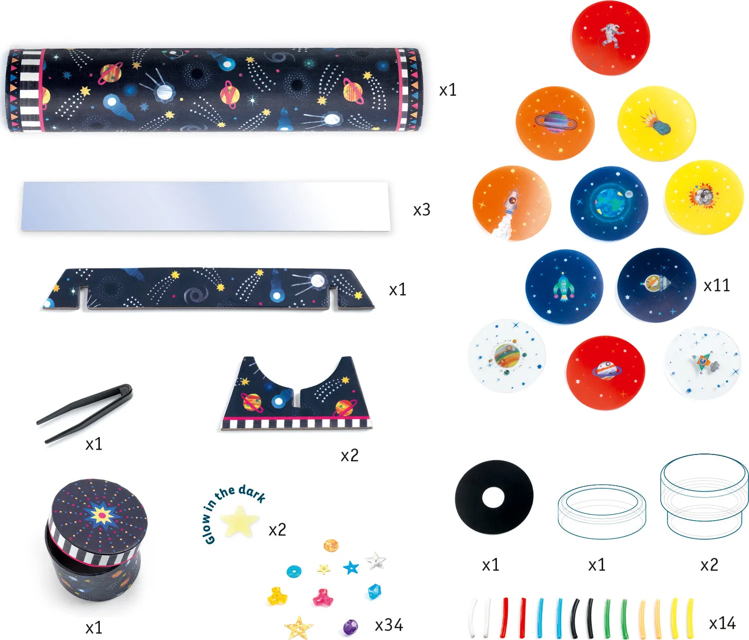 DIY Space Kaleidoscope Kit