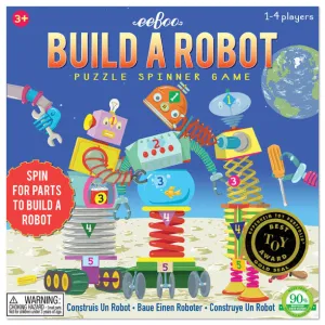 Eeboo Build a Robot Spinner Game