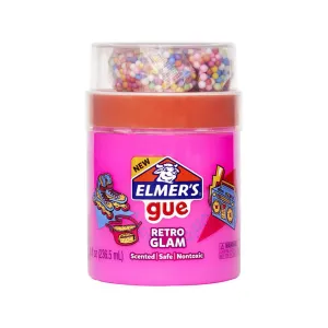 Elmer's Premade Slime with Mix-ins-80's Glam