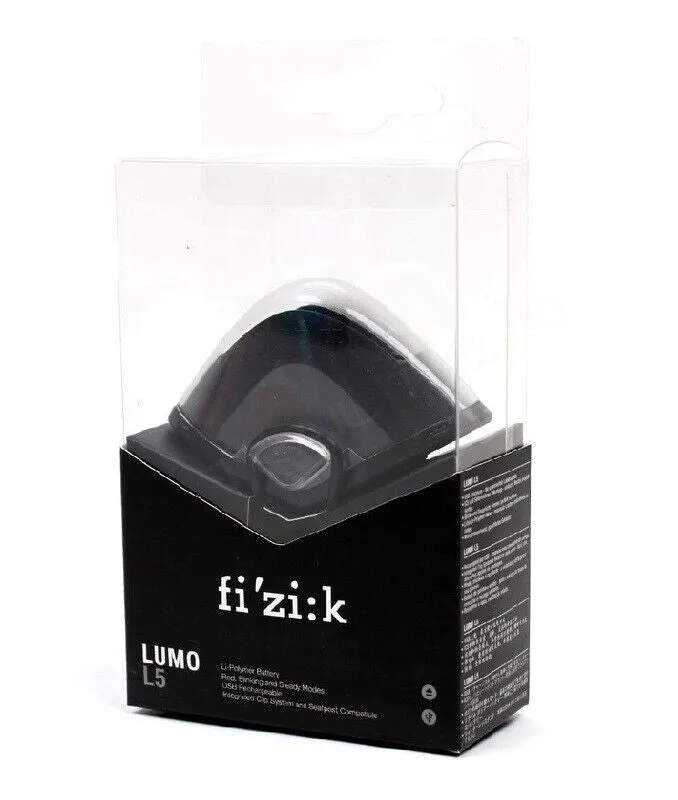 Fizik Lumo L5 Rear Light - USB Rechargable