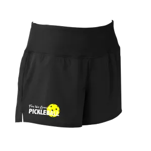 For The Love Of Pickleball | Women's Pickleball Shorts