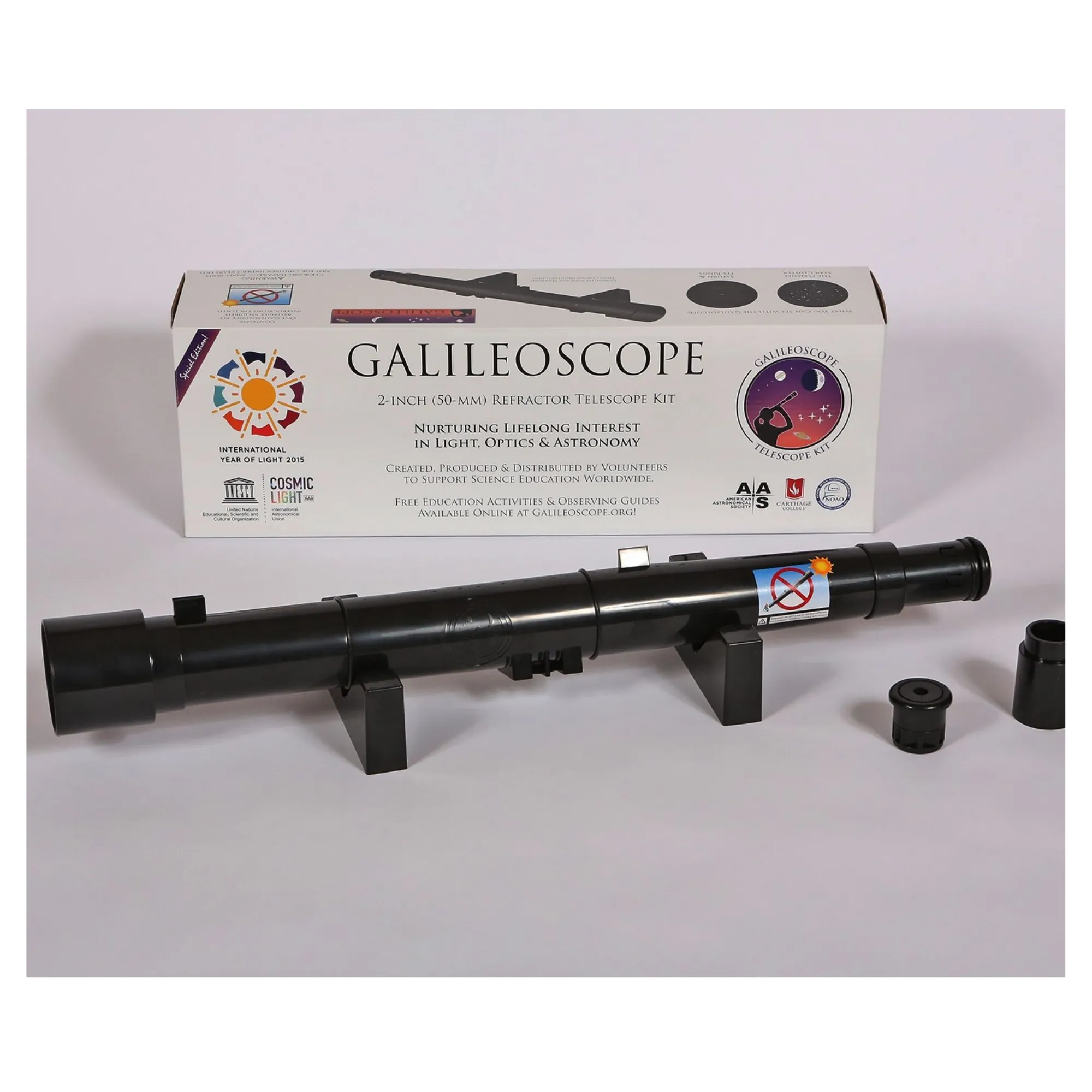 Galileoscope Educational Telescope Kit