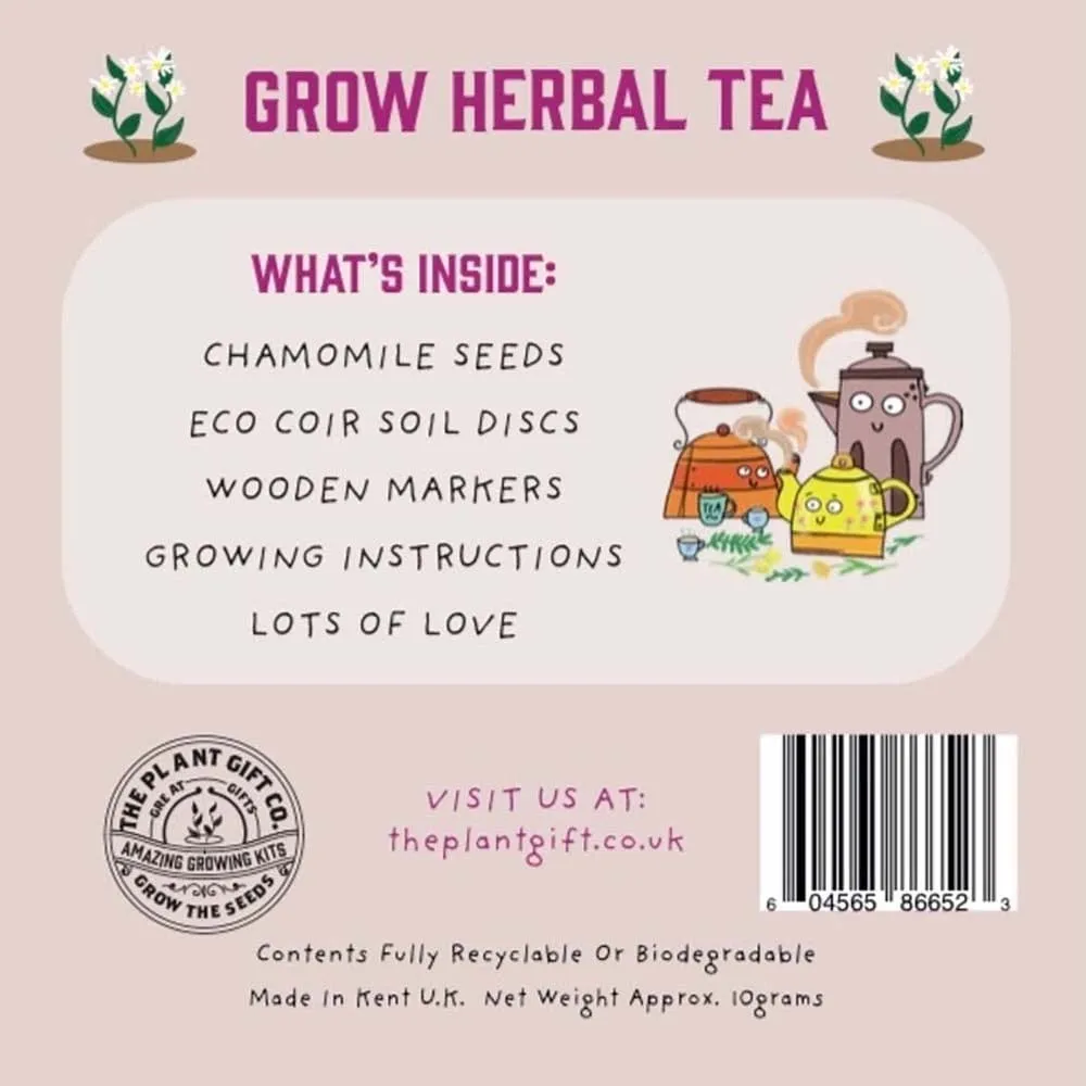 Herbal Tea Mini Grow Kit by The Plant Gift Co.