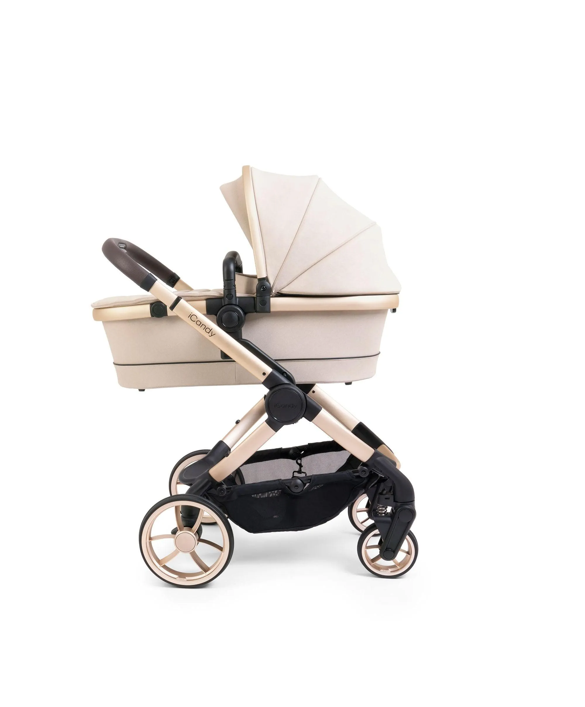 iCandy Peach 7 Complete Pushchair Bundle with Cocoon Car Seat - Biscotti/Latte