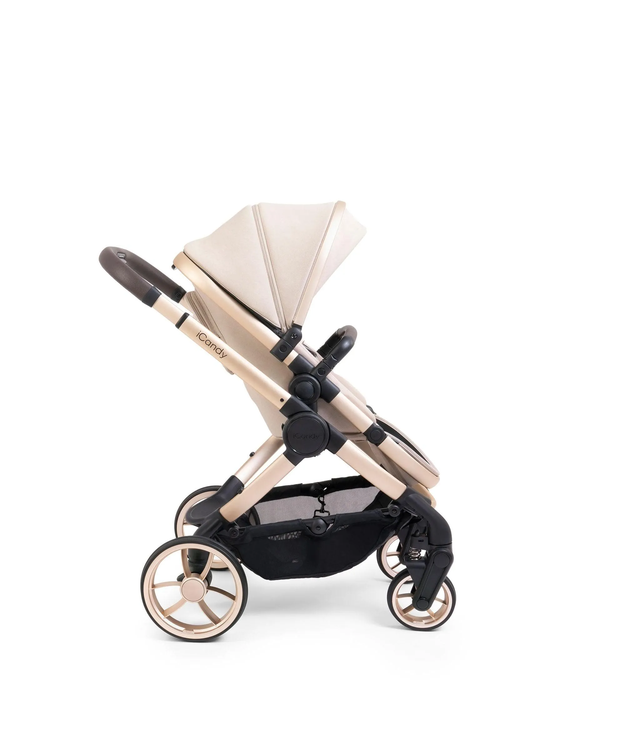 iCandy Peach 7 Complete Pushchair Bundle with Cocoon Car Seat - Biscotti/Latte