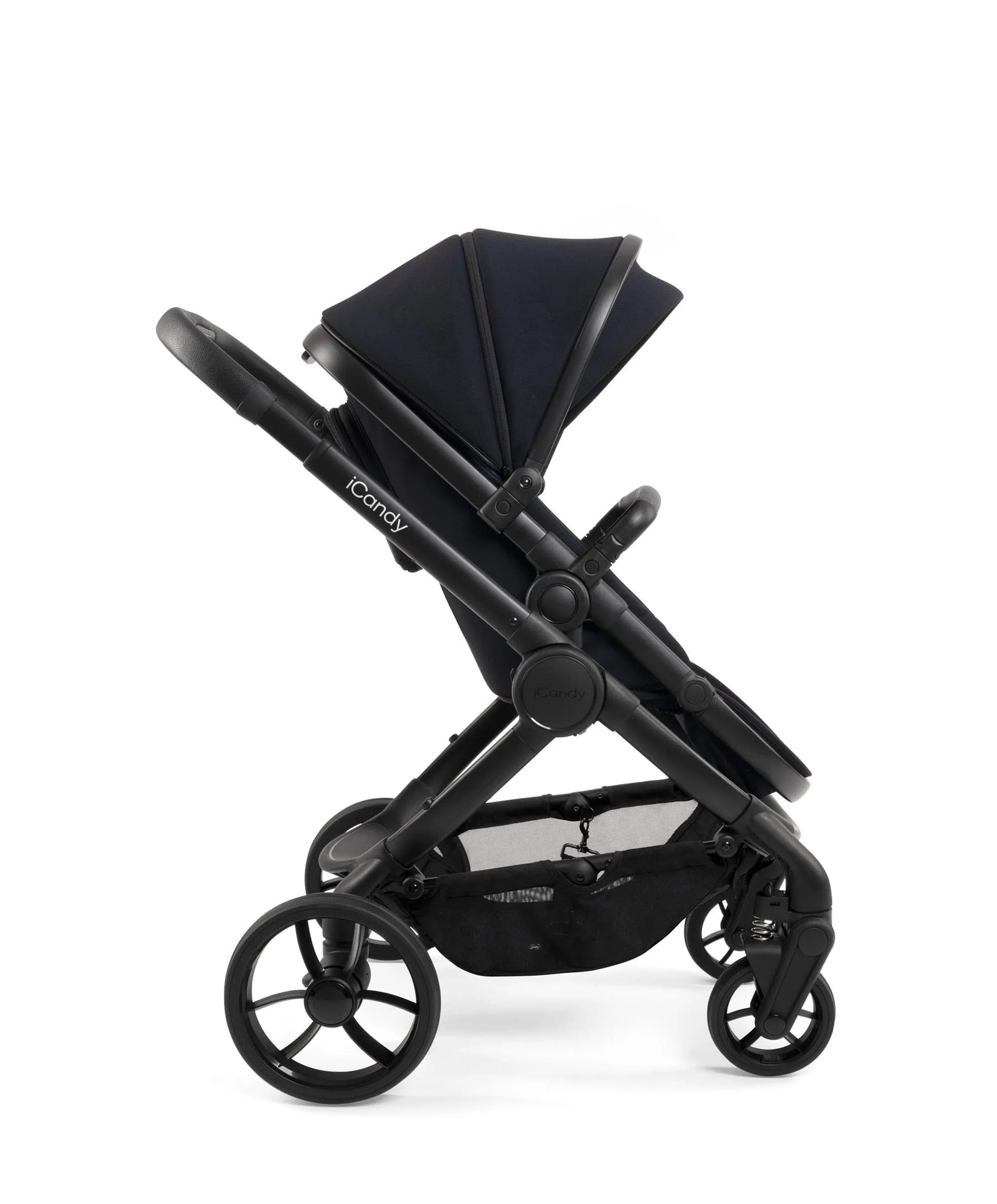 iCandy Peach 7 Complete Pushchair Bundle with Maxi-Cosi Pebble 360 & Base - Black