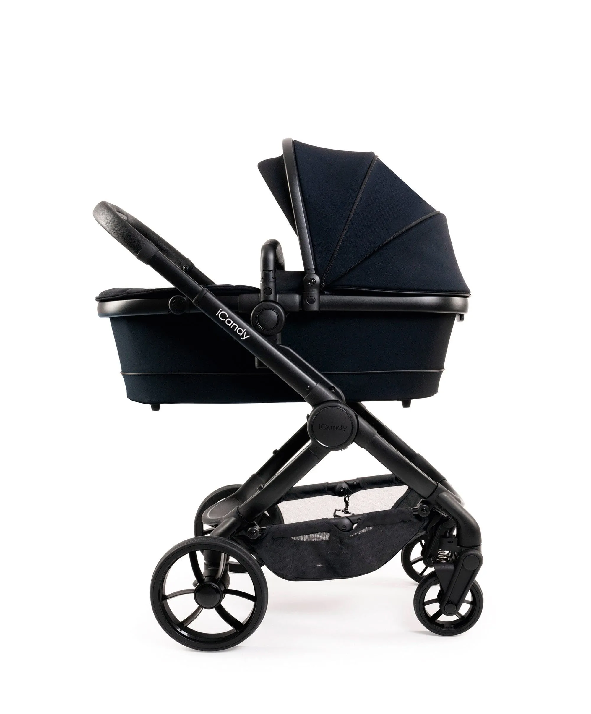 iCandy Peach 7 Complete Pushchair Bundle with Maxi-Cosi Pebble 360 & Base - Black