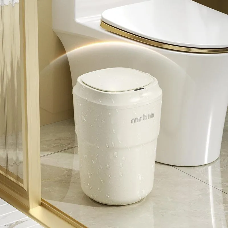 Innovative Coffee Cup-Inspired Motion Sensor Trash Can with Advanced Features