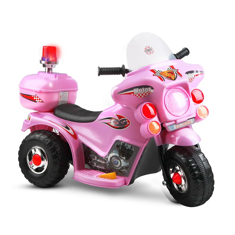 Kids Motorbike Ride On Motorcycle Pink