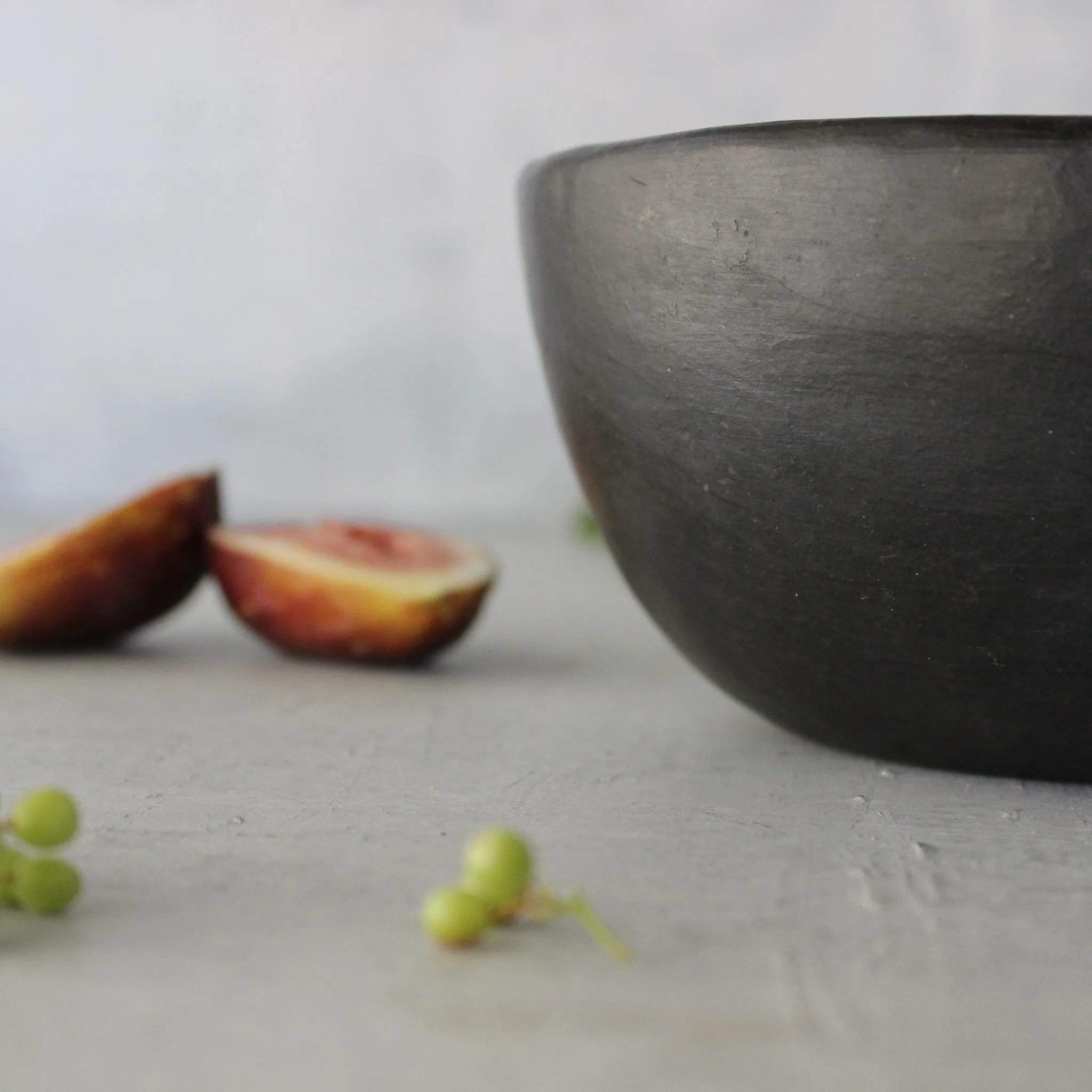 Longpi Pottery Bowl with Handle