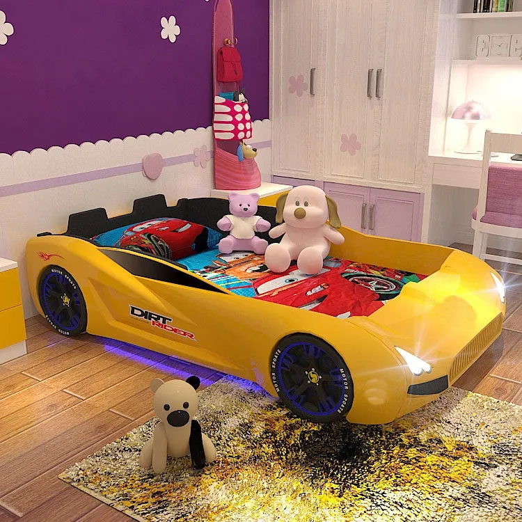 Modern Kids Toddler Race Car Bed