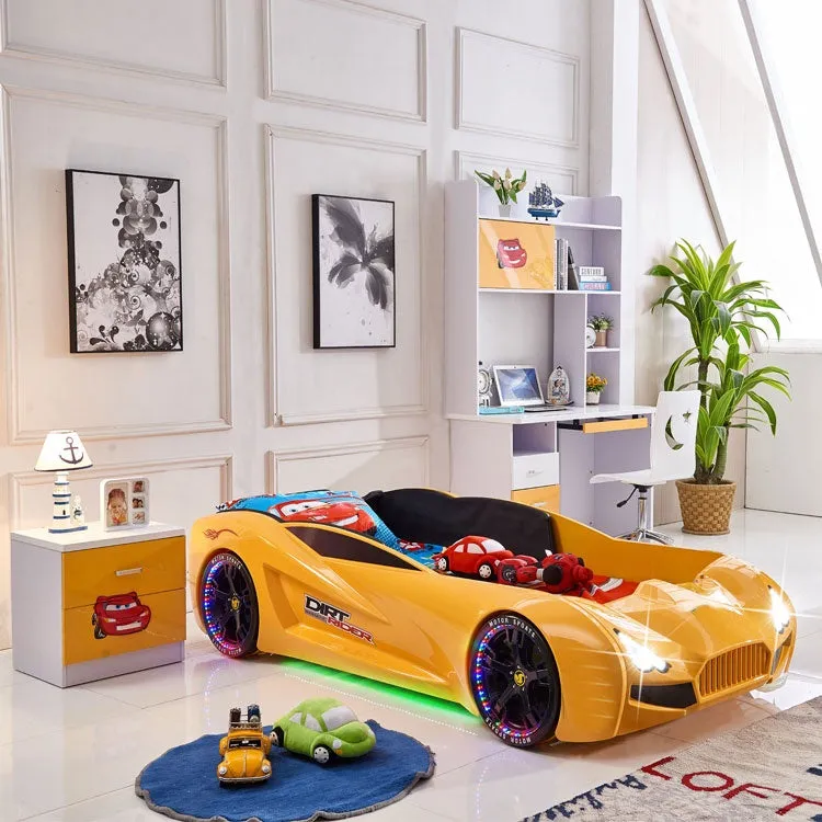 Modern Kids Toddler Race Car Bed