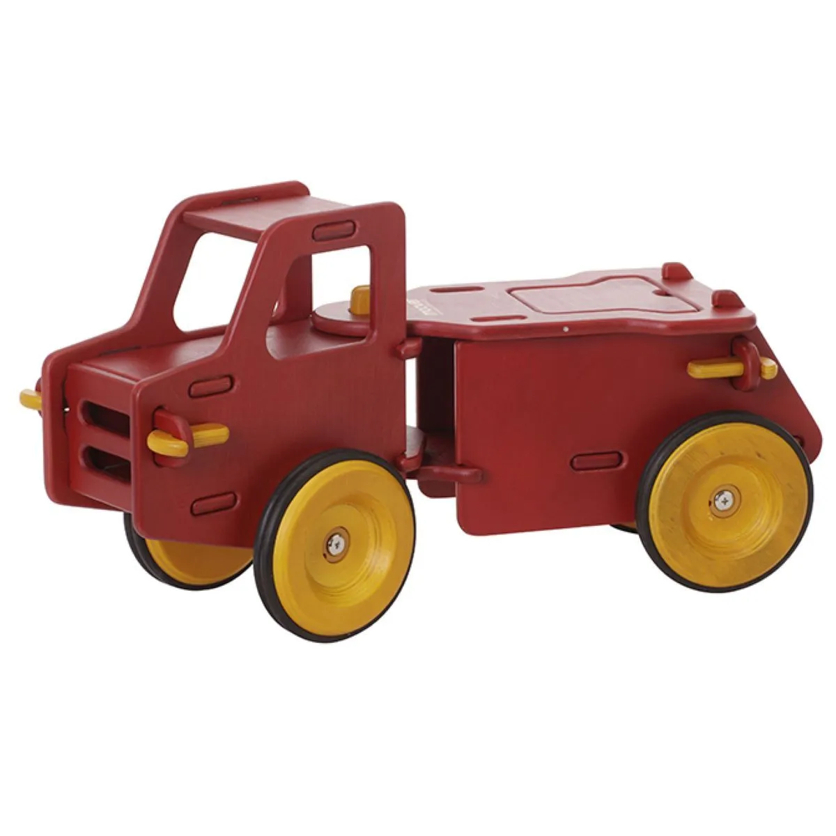 Moover Ride on Wooden Truck in Red