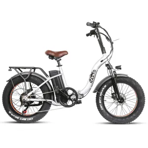 Nakto Folding Fat Tire Electric bike Folding OX 20"