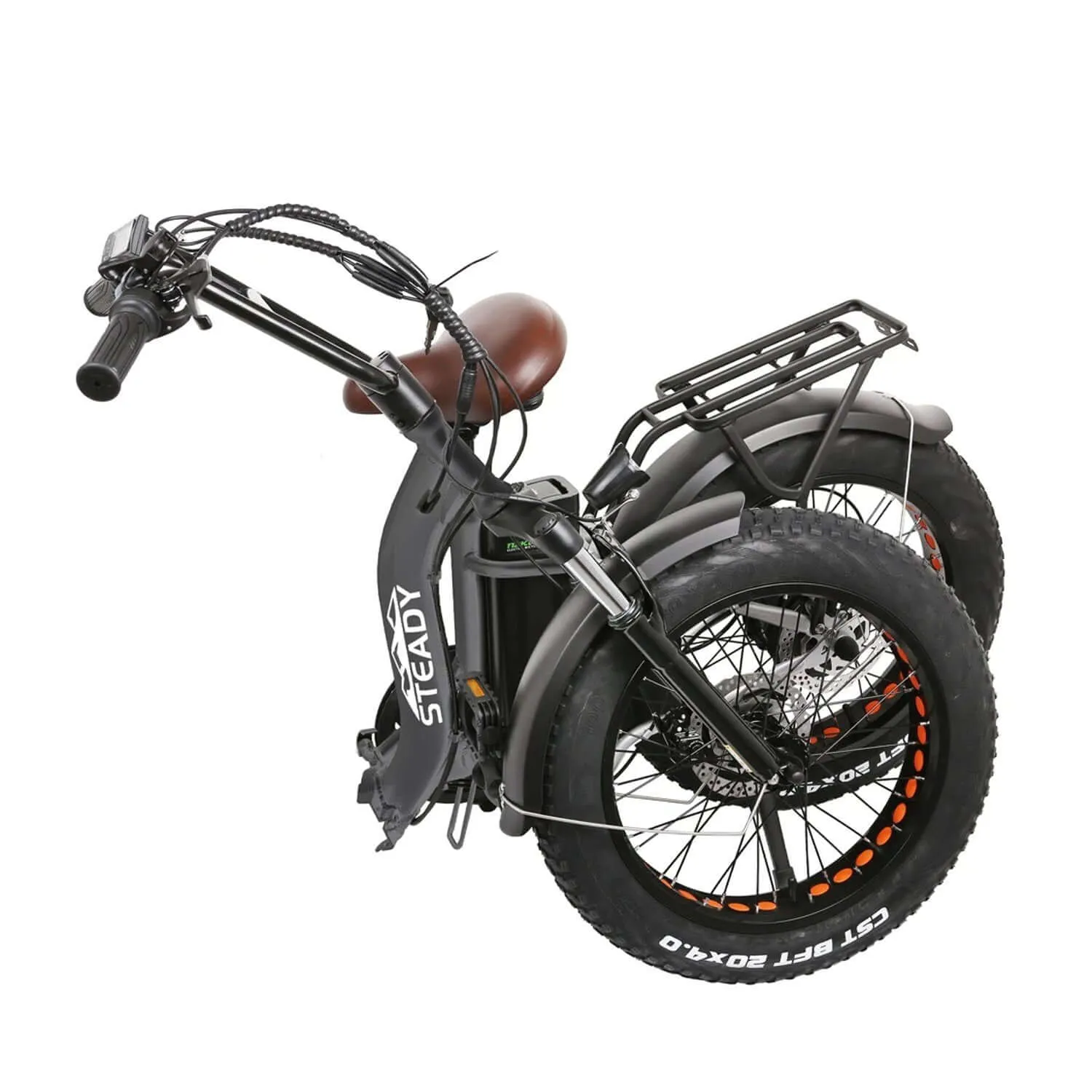 Nakto OX 20" Fat Tire Folding Electric Bicycle