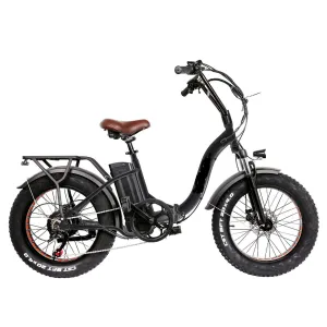 Nakto OX 20" Fat Tire Folding Electric Bicycle