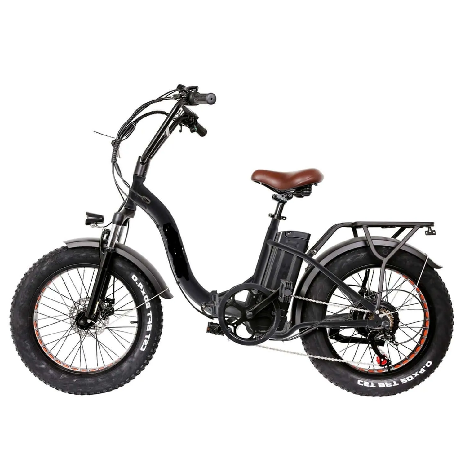 Nakto OX 20" Fat Tire Folding Electric Bicycle