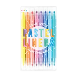 Ooly Pastel Liners Duel Tip Markers