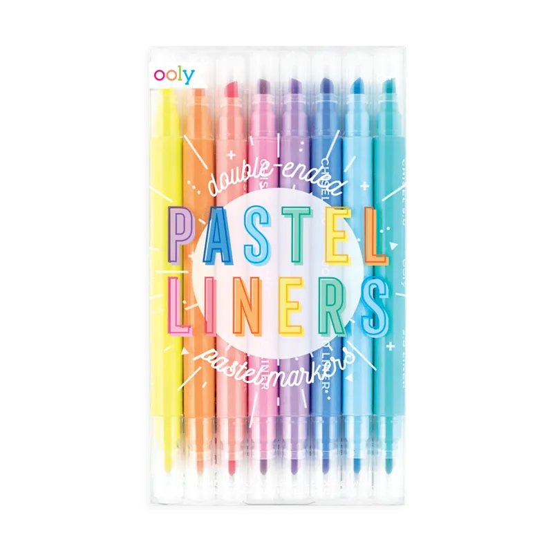 Ooly Pastel Liners Duel Tip Markers