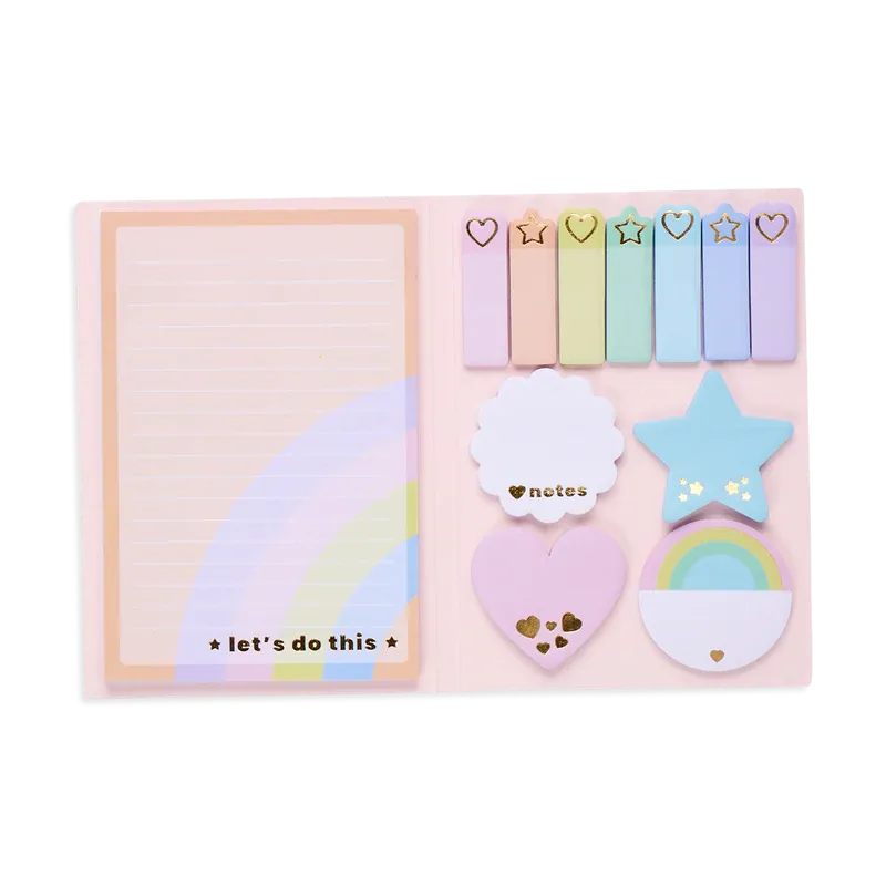 Ooly Sticky Tab Note Set - Pastel Rainbow