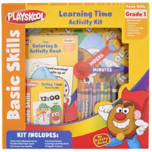 Playskool Learning Time Activity Kit with Mr Potato Head