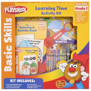 Playskool Learning Time Activity Kit with Mr Potato Head