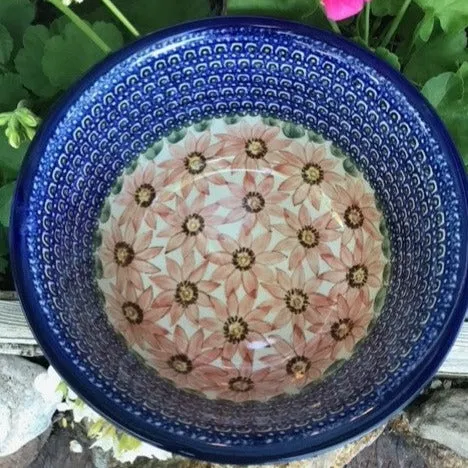 Polish Pottery Signature Large Mixing Bowl