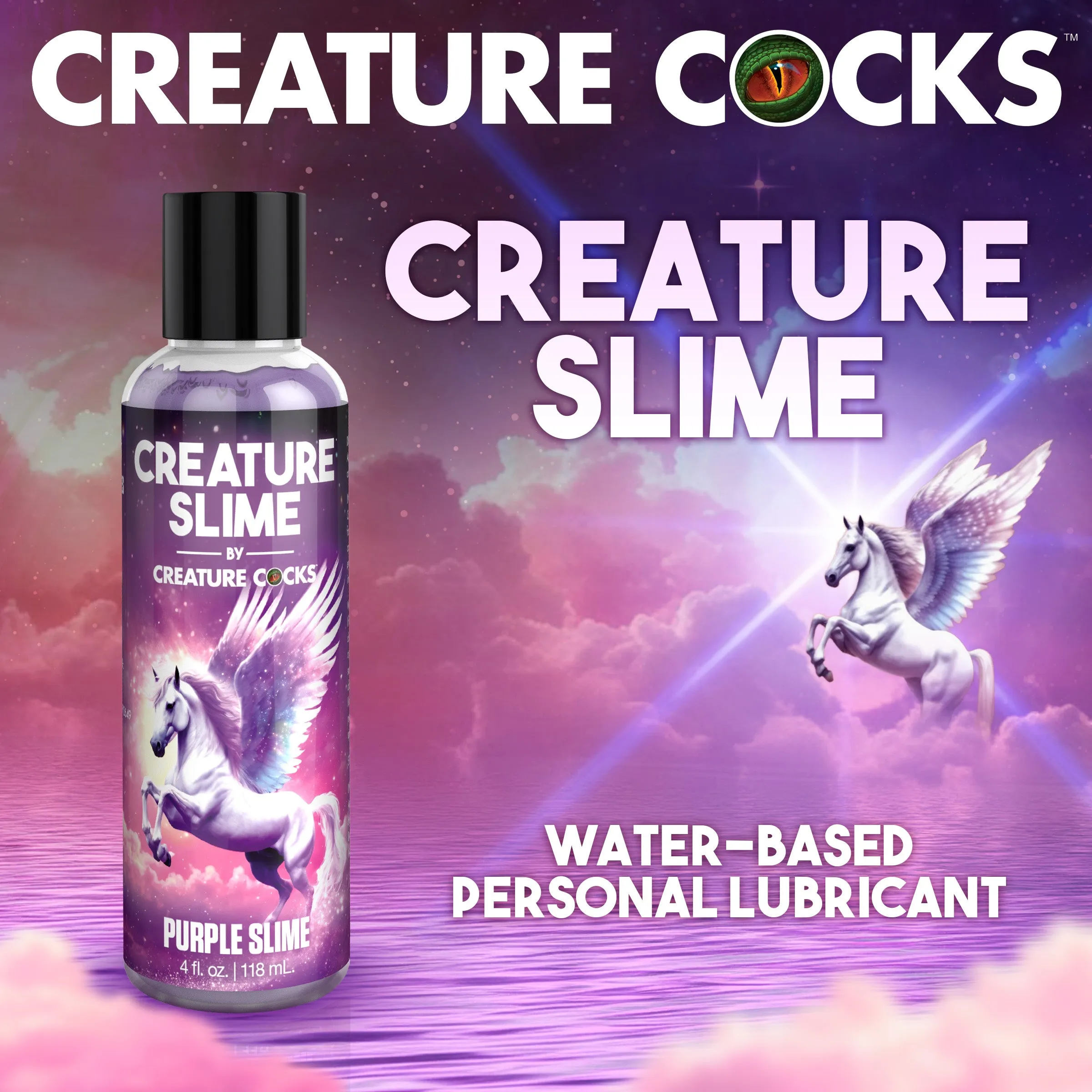 Purple Creature Slime Water-Based Lubricant