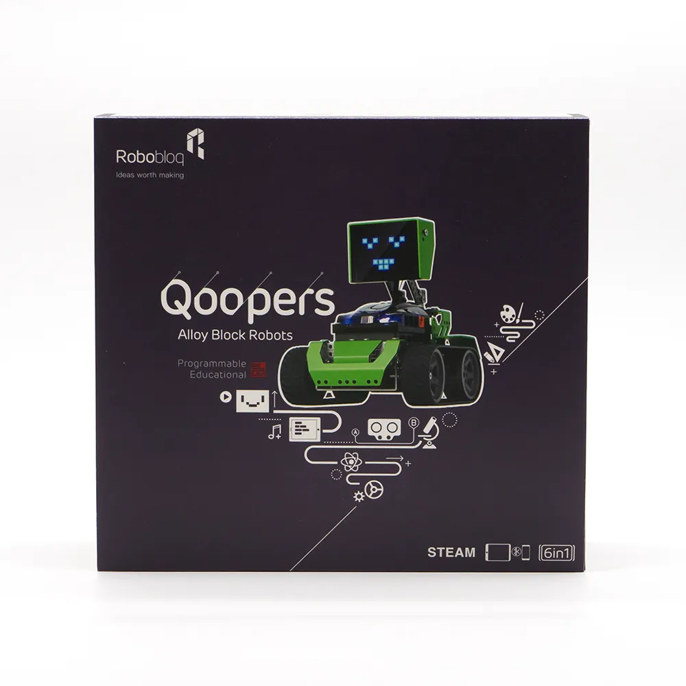 Robobloq 6-in-1 Transformable Robot Kit