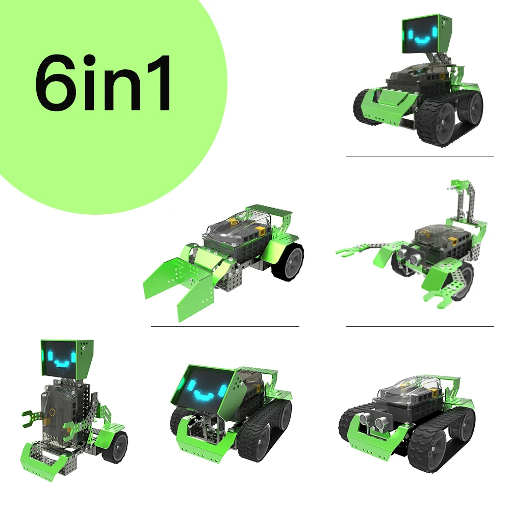 Robobloq 6-in-1 Transformable Robot Kit