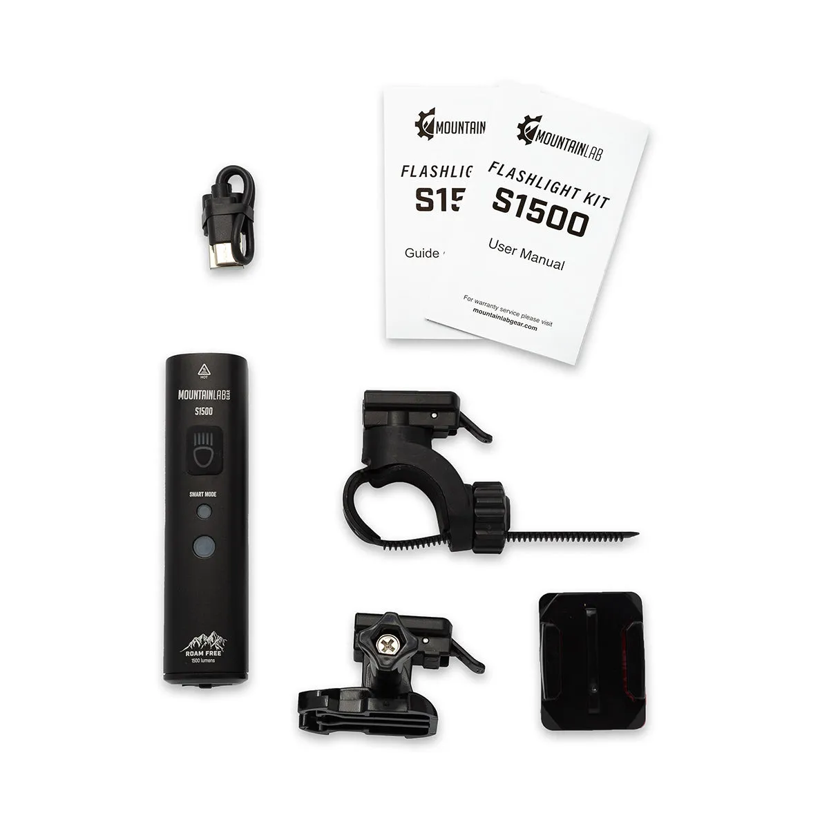 S1500 Lumen Flashlight Kit