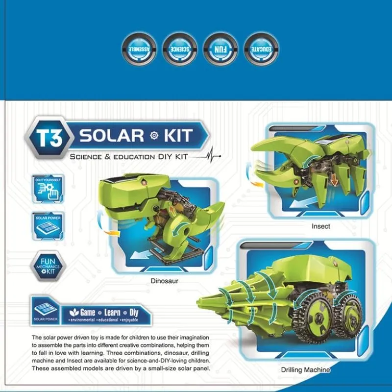 Solar Dinosaur Toy