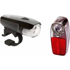 Spaceship 3 Front and Radbot 500 Rear Bike Light Set